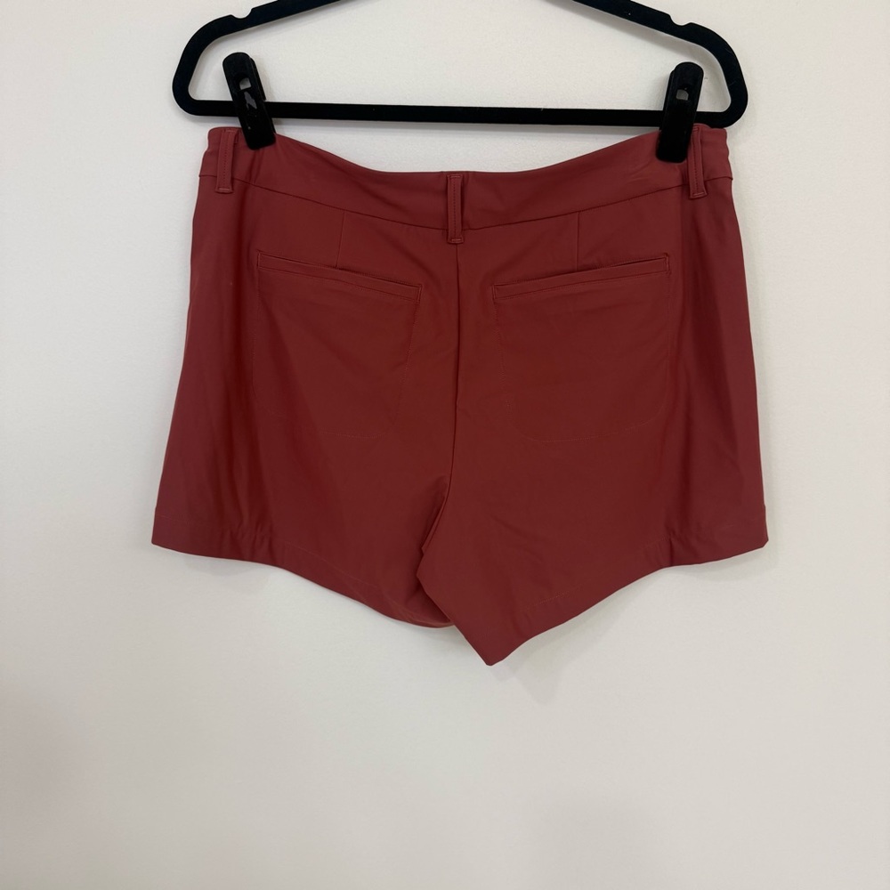 SPANX Women's Rust Shorts Size Large - Picture 2 of 3